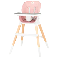Стульчик для кормления Lorelli Mona (936-002) Растущий/ 6 месяцев/ Розовый