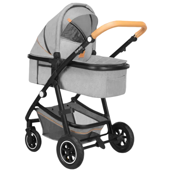 Детская коляска Lionelo Amber 2 in 1 1000970-003/ Серый photo 1