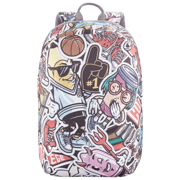 Рюкзак XD-Design Bobby Soft Art anti-theft 15.6"/ Grafitti Синий/ 16 л photo 1 Рюкзак XD-Design Bobby Soft Art anti-theft 15.6"/ Grafitti Синий/ 16 л photo 1