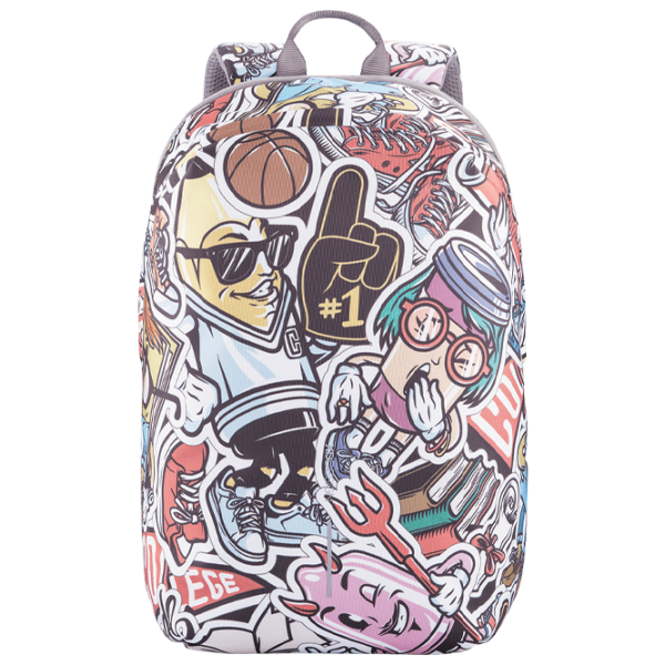 Рюкзак XD-Design Bobby Soft Art anti-theft 15.6"/ Grafitti Синий/ 16 л photo 1 Рюкзак XD-Design Bobby Soft Art anti-theft 15.6"/ Grafitti Синий/ 16 л photo 1