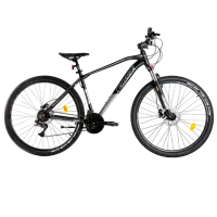 Велосипед Crosser Jazzz 29" 17" (29-087-21-17) Алюминий/ Серый Черный