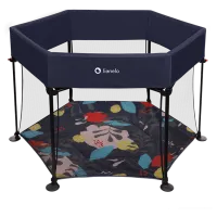 Манеж Lionelo Roel (1001113-001) 6 месяцев - 3 года/ Синий