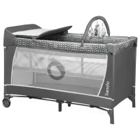 Țarc pentru copii Lionelo Flower (1001120-001) 0 luni - 3 ani/ Gray