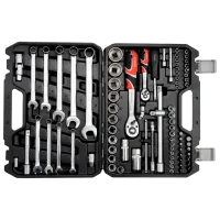 Set chei tubulare cu clichet Yato YT-12691 Cantitatea în set: 82 buc.