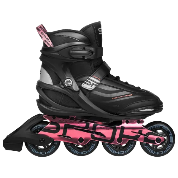 Ролики Spokey Preto (929418) для женщин/ Фитнес/ Розовый photo 1 Ролики Spokey Preto (929418) для женщин/ Фитнес/ Розовый photo 1