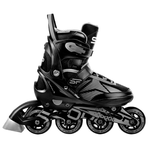 Ролики Spokey Speed Pro (926981) для мальчиков/ Фитнес/ Черный photo 1 Ролики Spokey Speed Pro (926981) для мальчиков/ Фитнес/ Черный photo 1