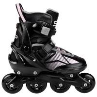 Ролики Spokey Speed Pro (926979) для девочек/ Фитнес/ Черный