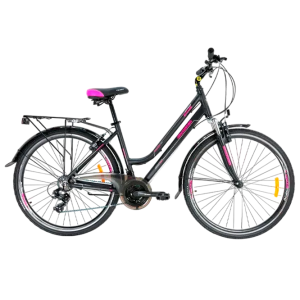 Велосипед Crosser CITY 700C 28" 18" Алюминий/ Розовый Черный photo 1 Велосипед Crosser CITY 700C 28" 18" Алюминий/ Розовый Черный photo 1