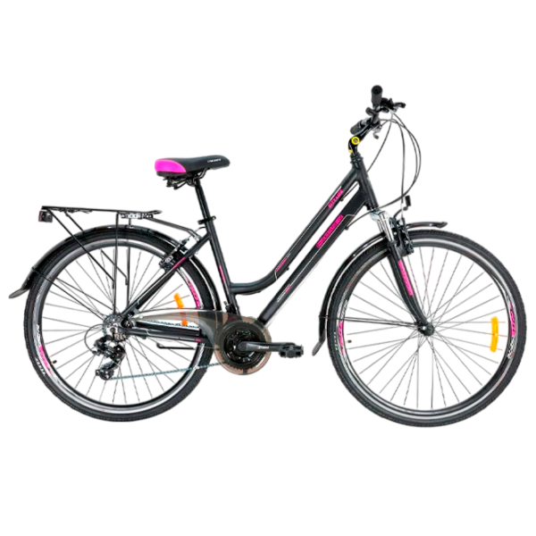 Велосипед Crosser CITY 700C 28" 18" Алюминий/ Розовый Черный photo 1 Велосипед Crosser CITY 700C 28" 18" Алюминий/ Розовый Черный photo 1