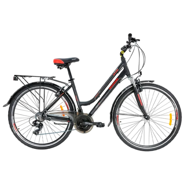 Bicicletă Crosser CITY 700C 28" 18" Aluminiu/ Red Black photo 1 Bicicletă Crosser CITY 700C 28" 18" Aluminiu/ Red Black photo 1