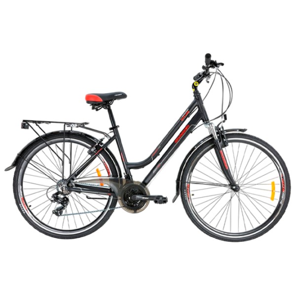 Bicicletă Crosser CITY 700C 28" 18" Aluminiu/ Red Black photo 1 Bicicletă Crosser CITY 700C 28" 18" Aluminiu/ Red Black photo 1