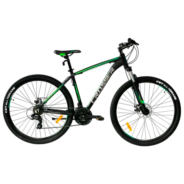 Bicicletă Crosser INSPIRON 29" 22 Aluminiu/ Green Black photo 1 Bicicletă Crosser INSPIRON 29" 22 Aluminiu/ Green Black photo 1