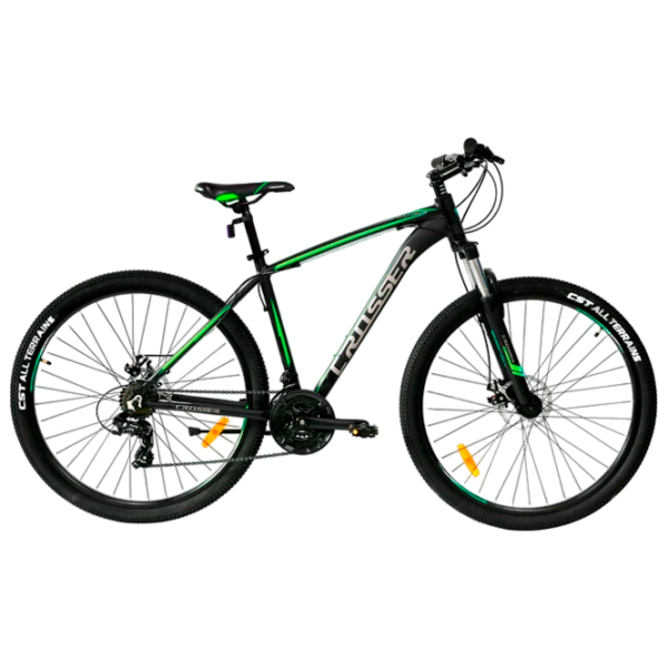 Bicicletă Crosser INSPIRON 29" 22 Aluminiu/ Green Black photo 1 Bicicletă Crosser INSPIRON 29" 22 Aluminiu/ Green Black photo 1