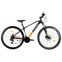 Велосипед Crosser JAZZZ EF51 21S 29" 17" Алюминий/ Оранжевый Черный