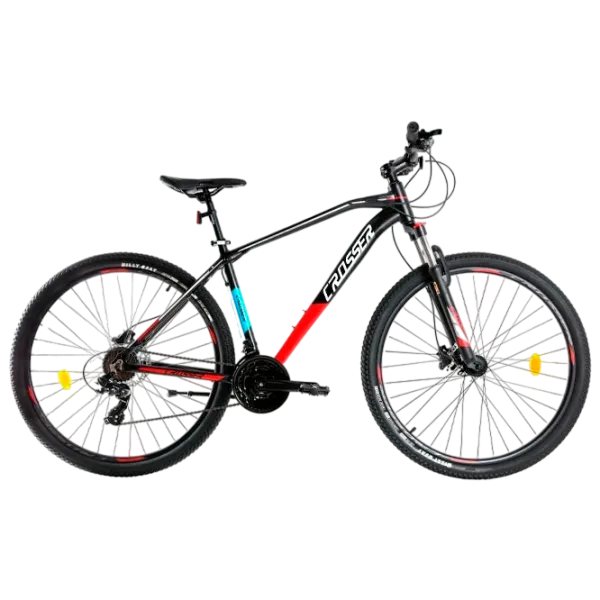 Bicicletă Crosser JAZZZ EF51 21S 29" 19" Aluminiu/ Red Black photo 1 Bicicletă Crosser JAZZZ EF51 21S 29" 19" Aluminiu/ Red Black photo 1