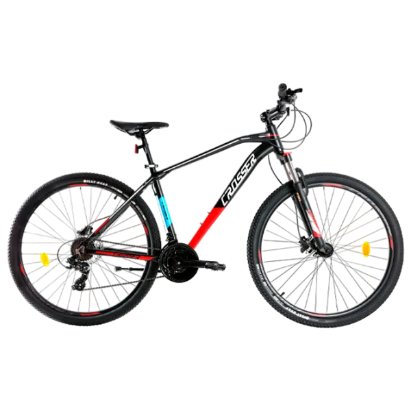 Bicicletă Crosser JAZZZ EF51 21S 29" 17" Aluminiu/ Red Black photo 1 Bicicletă Crosser JAZZZ EF51 21S 29" 17" Aluminiu/ Red Black photo 1