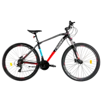 Велосипед Crosser JAZZZ EF51 21S 29" 17" Алюминий/ Красный Черный