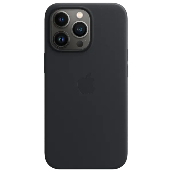 Husă pentru smartphone Apple iPhone 13 Pro Apple/ Back/ Piele/ Midnight Black photo 1 Husă pentru smartphone Apple iPhone 13 Pro Apple/ Back/ Piele/ Midnight Black photo 1