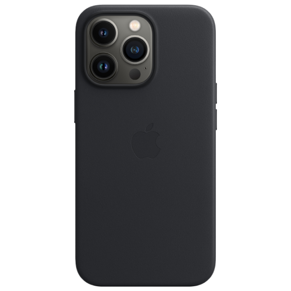 Husă pentru smartphone Apple iPhone 13 Pro Apple/ Back/ Piele/ Midnight Black photo 1 Husă pentru smartphone Apple iPhone 13 Pro Apple/ Back/ Piele/ Midnight Black photo 1