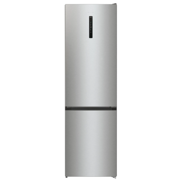 Frigider Gorenje NRK 6202 AXL4 cu congelator jos 331 l / 200 cm / Inox photo 1