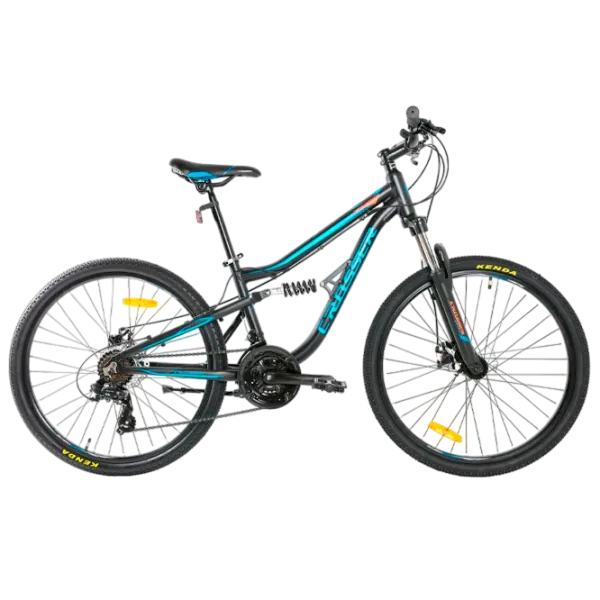 Велосипед Crosser Legion 24" 14" Алюминий/ Синий Черный photo 1