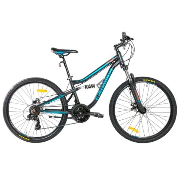 Велосипед Crosser Legion 24" 14" Алюминий/ Синий Черный photo 1