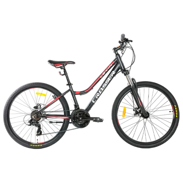 Bicicletă Crosser Levin 26" 12" Aluminiu/ Red Black photo 1