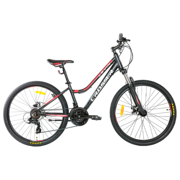 Bicicletă Crosser Levin 26" 12" Aluminiu/ Red Black photo 1