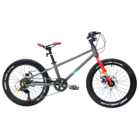 Bicicletă Crosser Kids Bike 20" Aluminiu/ Gray Red