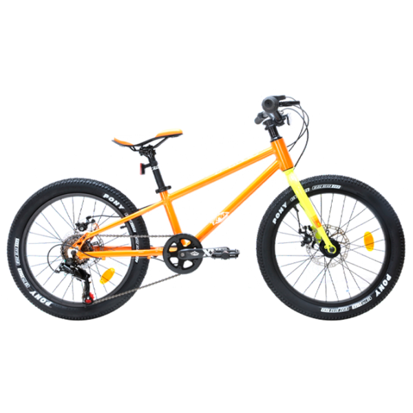 Bicicletă Crosser Kids Bike 20" Aluminiu/ Orange Yellow photo 1