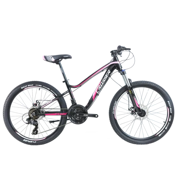 Велосипед Crosser P6-2 24" 13" Алюминий/ Черный Розовый photo 1 Велосипед Crosser P6-2 24" 13" Алюминий/ Черный Розовый photo 1