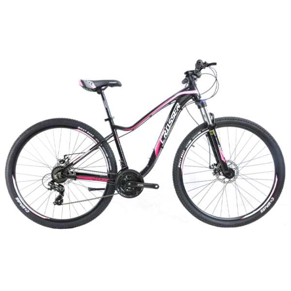 Велосипед Crosser P6-2 27.5" 15" Алюминий/ Черный Розовый photo 1 Велосипед Crosser P6-2 27.5" 15" Алюминий/ Черный Розовый photo 1