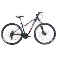 Bicicletă Crosser P6-2 27.5" 15" Aluminiu/ Black Pink