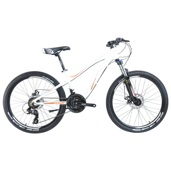 Bicicletă Crosser P6-2 26" 15" Aluminiu/ White Pink photo 1