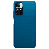 Чехол для смартфона Xiaomi Redmi Note 11 4G Nillkin/ Back/ Пластик/ Полиуретан/ Peacock Синий