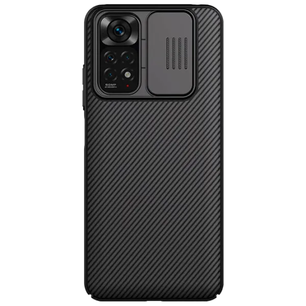 Husă pentru smartphone Xiaomi Redmi Note 11 4G Nillkin/ Back/ PC/ Black photo 1