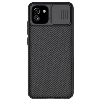 Husă pentru smartphone Samsung Galaxy A03 Nillkin/ Back/ Plastic/ Poliuretan/ Black