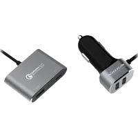 Автомобильное зарядное устройство Nillkin NKC05 3 A/ Серый