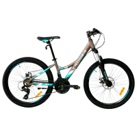 Bicicletă Crosser Stels Nio 26" 14" Aluminiu/ Gray Blue