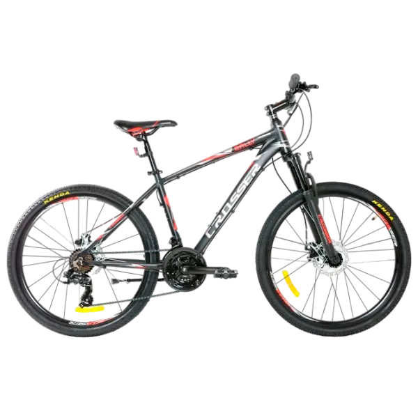 Bicicletă Crosser RALLY 26" 17" Aluminiu/ Red Black photo 1 Bicicletă Crosser RALLY 26" 17" Aluminiu/ Red Black photo 1
