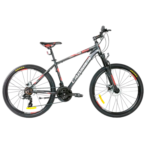 Bicicletă Crosser RALLY 26" 17" Aluminiu/ Red Black photo 1 Bicicletă Crosser RALLY 26" 17" Aluminiu/ Red Black photo 1