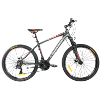 Велосипед Crosser RALLY 26" 17" Алюминий/ Красный Черный