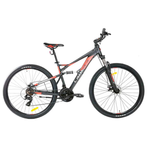 Велосипед Crosser STANLEY 26" 16.5" Алюминий/ Красный Черный photo 1