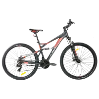 Велосипед Crosser STANLEY 26" 16.5" Алюминий/ Красный Черный