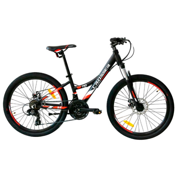 Велосипед Crosser Stels Nio 24" 12.5" Алюминий/ Черный Красный photo 1 Велосипед Crosser Stels Nio 24" 12.5" Алюминий/ Черный Красный photo 1