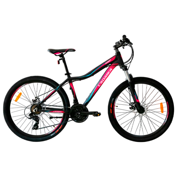 Bicicletă Crosser SWEET 24" 14" Aluminiu/ Black Pink photo 1 Bicicletă Crosser SWEET 24" 14" Aluminiu/ Black Pink photo 1