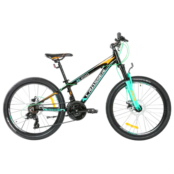 Bicicletă Crosser XC-200 24" 11.8" Aluminiu/ Green Black photo 1 Bicicletă Crosser XC-200 24" 11.8" Aluminiu/ Green Black photo 1