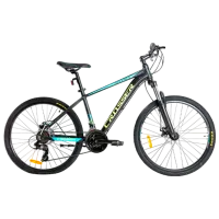 Bicicletă Crosser Ultra 26" 16.9" Aluminiu/ Black Yellow