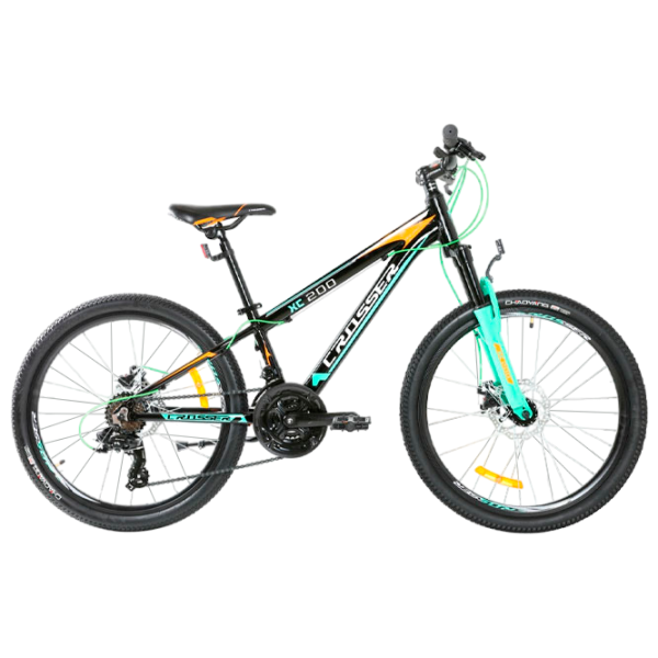 Bicicletă Crosser XC-200 26" 16.9" Aluminiu/ Green Black photo 1 Bicicletă Crosser XC-200 26" 16.9" Aluminiu/ Green Black photo 1
