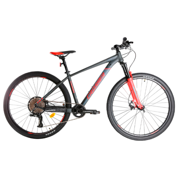 Bicicletă Crosser 075-C 29" 17" Aluminiu/ Red Gray photo 1 Bicicletă Crosser 075-C 29" 17" Aluminiu/ Red Gray photo 1